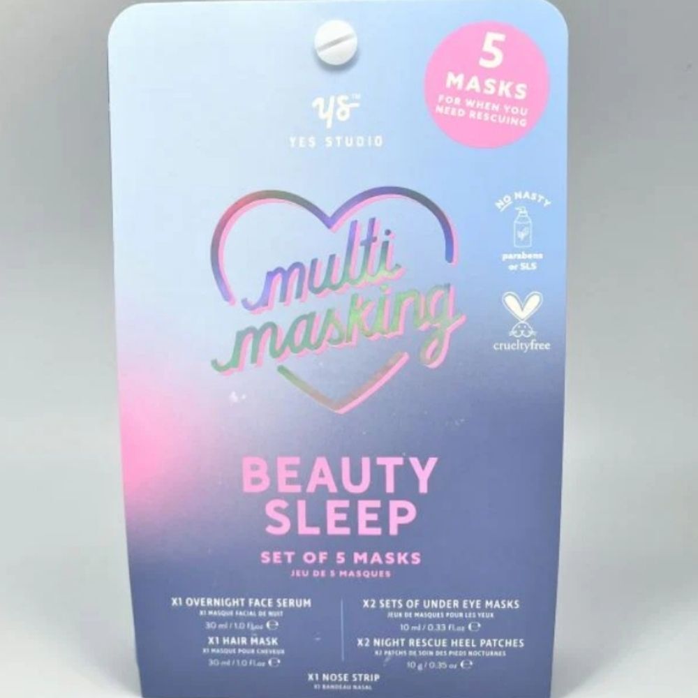 Yes Studio Multi Masking Beauty Sleep Masks, Set of 5